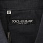 Dolce & Gabbana Elegant Gray Cotton Collared Shirt