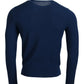 Dolce & Gabbana Elegant Blue Cashmere-Silk Men's Pullover