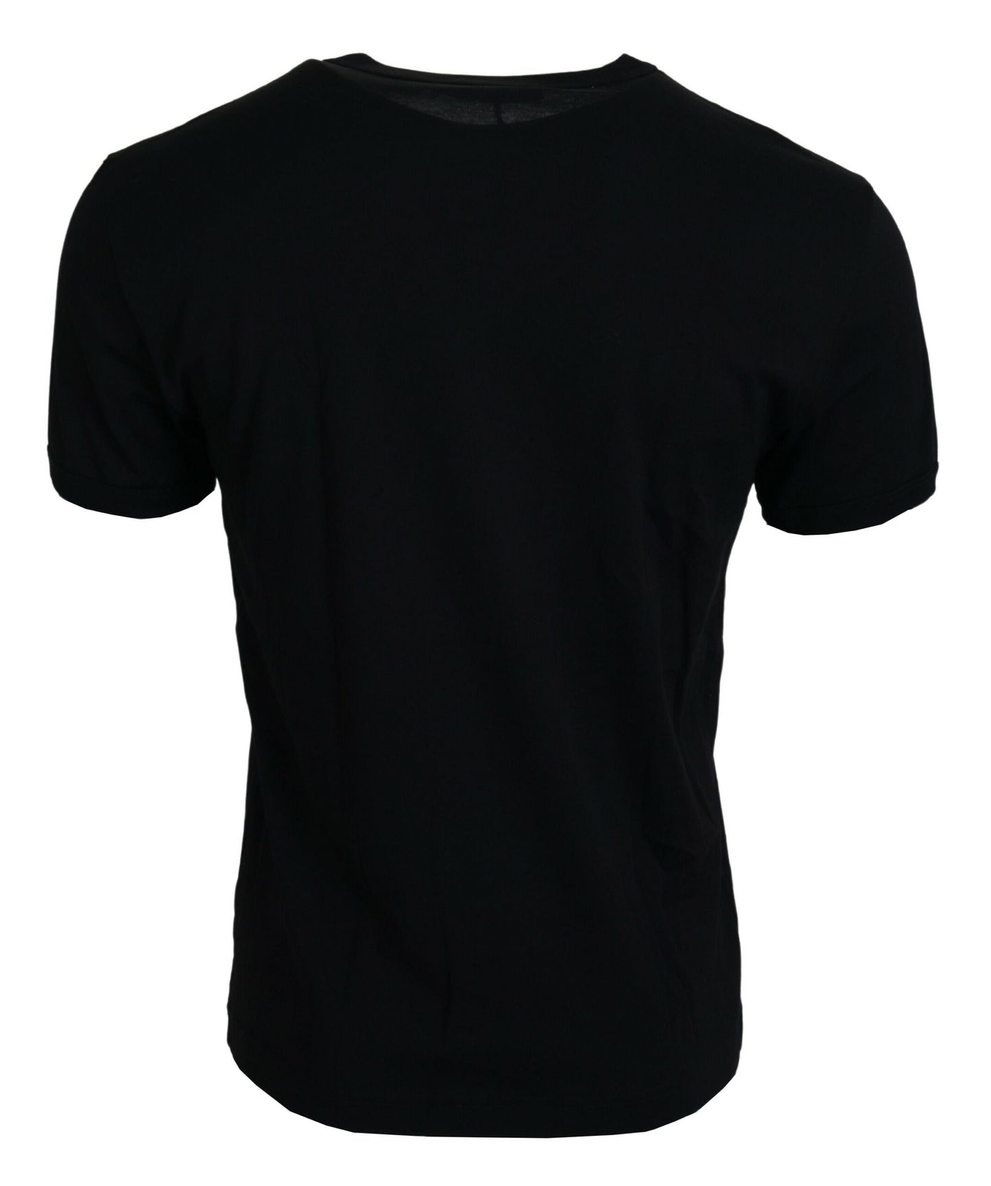 Dolce & Gabbana Elegant Black Cotton T-Shirt