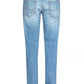 Jacob Cohen Elegant Faded Light Blue Stretch Jeans