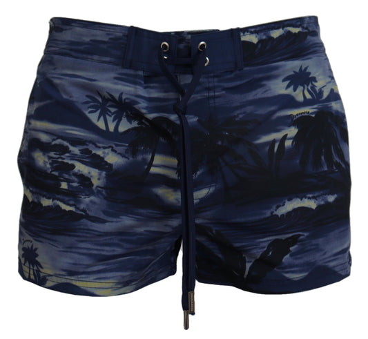 Dsquared² Tropical Wave Design Swim Shorts