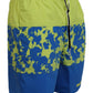 Dsquared² Exquisite Blue Green Swim Shorts Boxer