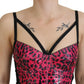 Dolce & Gabbana Leopard Print Bustier Corset Top