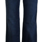 Just Cavalli Chic Flared Cotton Denim Jeans