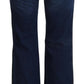 Just Cavalli Chic Flared Cotton Denim Jeans