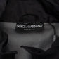 Dolce & Gabbana Sleek Black Nylon Bomber Jacket