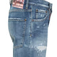 Dsquared² Chic Distressed Denim for Sophisticated Style