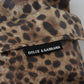 Dolce & Gabbana Elegant Leopard Print Hooded Jacket