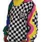 Dolce & Gabbana Multicolor Velcro Hooded Jacket