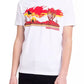 Dsquared² Exclusive White Logo Cotton Tee for Men