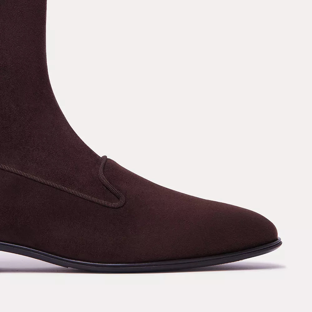 Charles Philip Elegant Suede Ankle Boots for Stylish Comfort