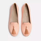 Charles Philip Elegant Pink Silk Alba Loafers