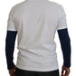 Dolce & Gabbana Elegant White Cotton Pullover Sweater