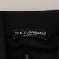 Dolce & Gabbana Elegant Black Cashmere Pullover Sweater