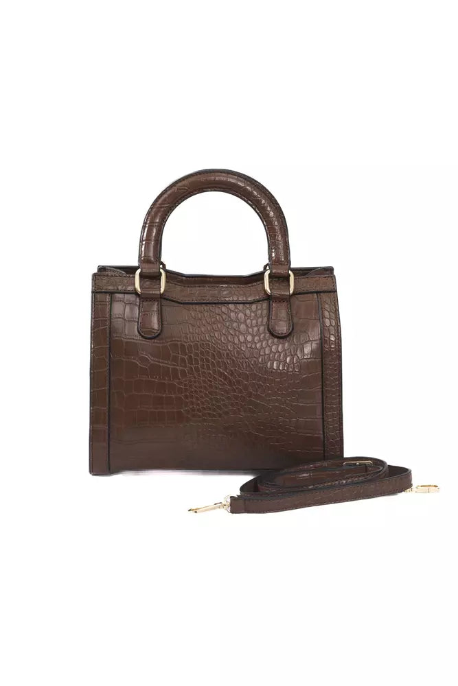 Baldinini Trend Brown Polyurethane Women Crossbody Bag