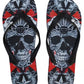 Philipp Plein Multicolor Graphic Flip Flops for Women