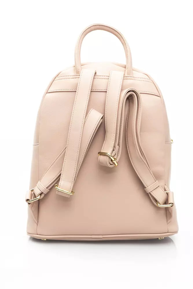 Baldinini Trend Pink Polyethylene Women Backpack