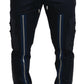 Dolce & Gabbana Elegant Dark Blue Jogger Pants