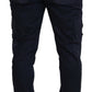 Dolce & Gabbana Elegant Dark Blue Jogger Pants