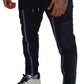 Dolce & Gabbana Elegant Dark Blue Jogger Pants