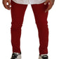 Dolce & Gabbana Elegant Skinny Red Denim Jeans