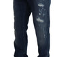 Dolce & Gabbana Elegant Skinny Blue Jeans