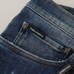 Dolce & Gabbana Elegant Skinny Blue Jeans