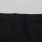 Dolce & Gabbana Elegant Black Dress Pants from Virgin Wool Blend