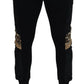 Dolce & Gabbana Elegant Black Jogger Pants for the Modern Man