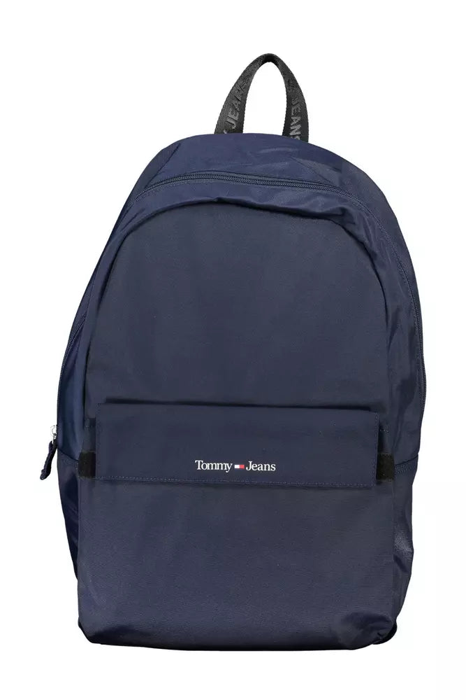 Tommy Hilfiger Blue Polyester Men Backpack