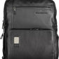 Piquadro Black Leather Men Backpack