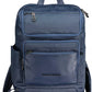 Piquadro Blue Recycled Polyester Men Backpack