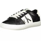 Calvin Klein Black Leather Men Sneaker