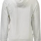 Tommy Hilfiger Chic White Hooded Sweatshirt with Logo Embroidery