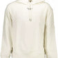 Calvin Klein Elegant White Cotton Hooded Sweatshirt