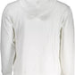 Calvin Klein Chic White Fleece Hooded Sweatshirt