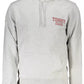 Tommy Hilfiger Elegant Gray Cotton Hooded Sweatshirt