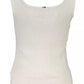 Tommy Hilfiger Elegant White Tank Top with Contrasting Details