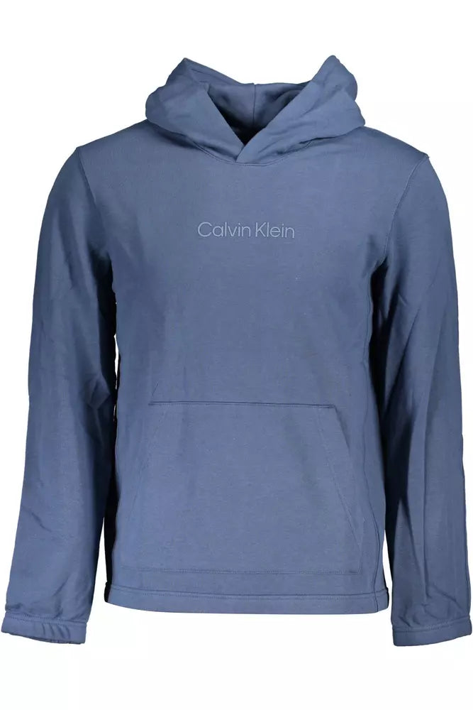 Calvin Klein Sleek Hooded Sweater with Central Pocket