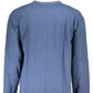 Calvin Klein Sleek Long-Sleeved Blue Sweatshirt