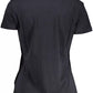 Napapijri Chic Short-Sleeved Black Cotton Tee