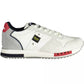 Blauer White Leather Men Sneaker