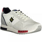 Blauer White Leather Men Sneaker