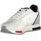 Blauer White Leather Men Sneaker