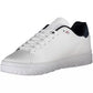 Tommy Hilfiger White Polyester Men Sneaker