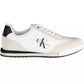 Calvin Klein White Polyester Men Sneaker