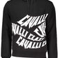 Cavalli Class Elegant Hooded Sweatshirt in Classic Black