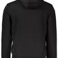 Cavalli Class Elegant Hooded Sweatshirt in Classic Black