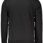 Cavalli Class Sophisticated Embroidered Black Sweater