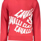 Cavalli Class Elegant Pink Round Neck Sweater